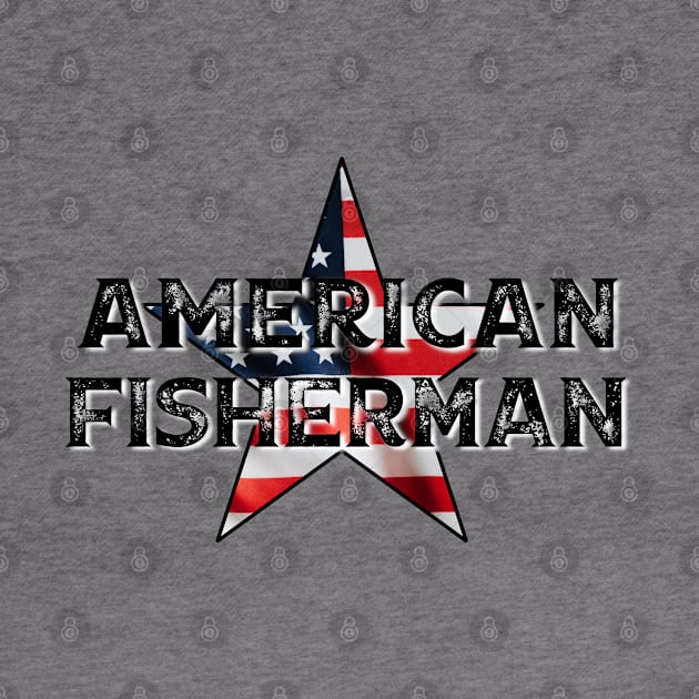 American Fisherman - Blue Collar Worker by BlackGrain